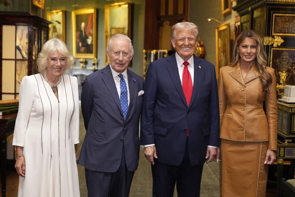 Donald Trump Apparently Asked Queen Camilla What s the Gossip on Meghan
