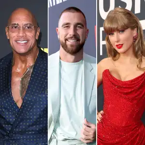 Dwayne Johnson Teases Travis Kelce About Having Kids With Taylor Swift