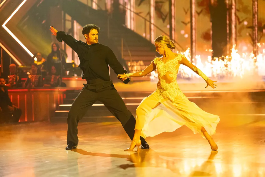 Dylan Efron and Daniella Karagach Dancing With the Stars Halloween Night