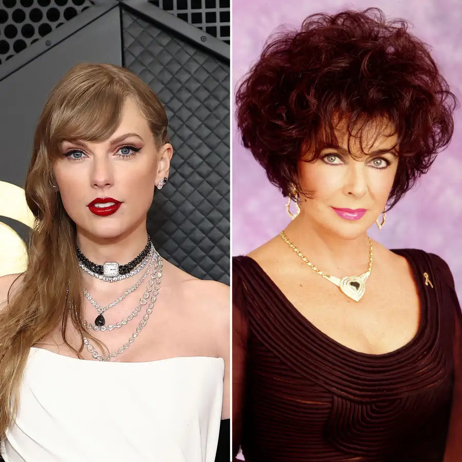Elizabeth Taylor Taylor Swift Song Lyrics Decoded Celebs Featured in Her Songs