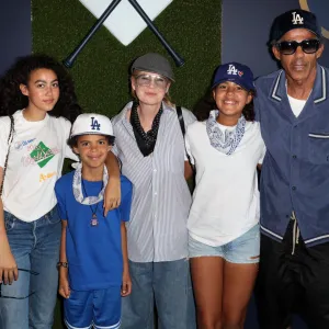 Ellen Pompeo and Husband Chris Ivery Bring 3 Kids to World Series Game in Rare Family Outing