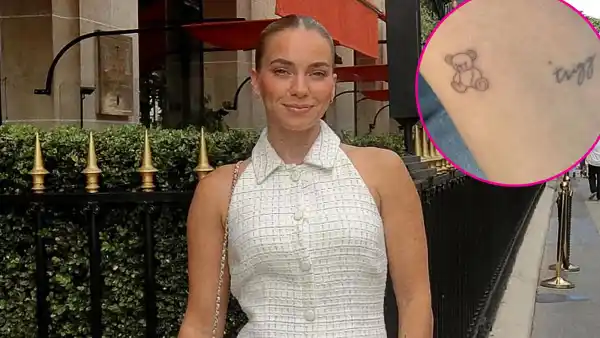 Emilie Kiser Shows Off Touched Up Teddy and Trigg Tattoos in Honor of Her Sons Delete Layer