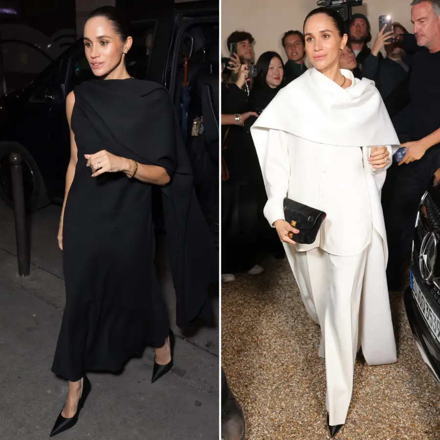 Everything Meghan Markle Wore During Surprise Paris Fashion Week Appearance 2239247032 2239246185