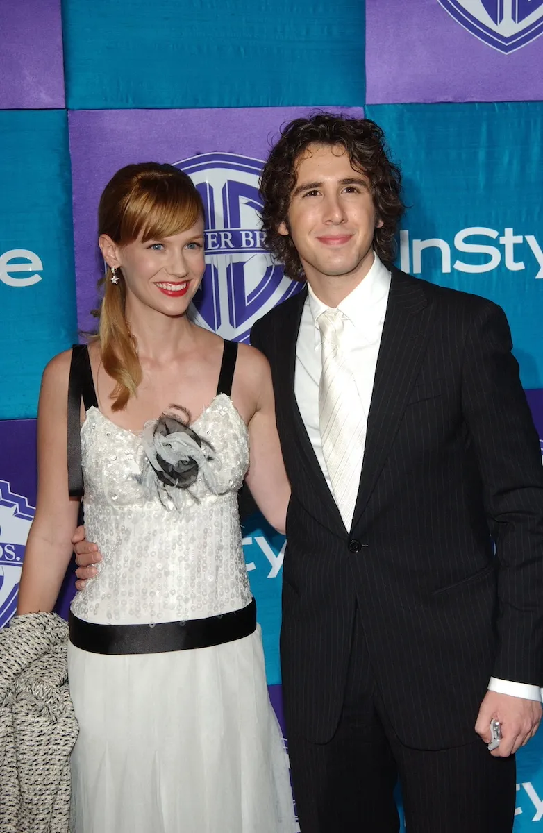 Josh Groban Was Once ‘Madly in Love’ With January Jones for 3 Years: Romance Rewind
