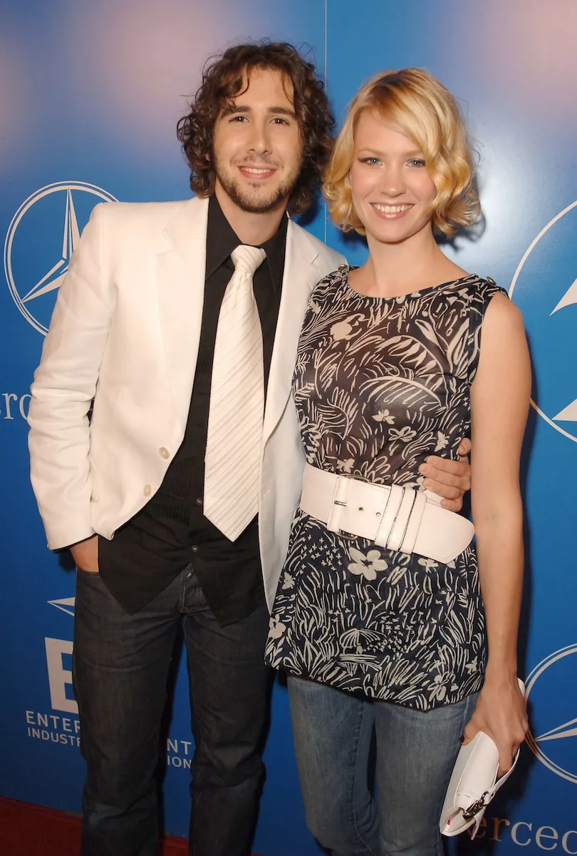 Josh Groban Was Once &lsquo;Madly in Love&rsquo; With January Jones for 3 Years: Romance Rewind