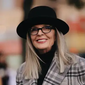 GettyImages-1654433227 Diane Keaton's Friend Recalls Movie Nights, 'Signature Gifts' Before Death