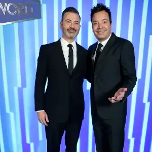 Jimmy Kimmel Jokes About Jimmy Fallon's 'Secret Family' in 'On Brand' Cameo