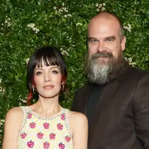 Lily Allen and David Harbour