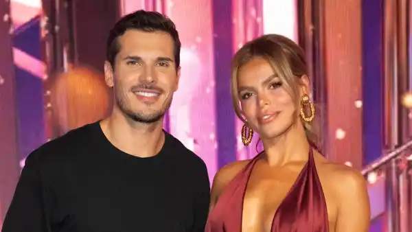 Brooks Nader Rocks Fur Coat and Celebrates Gleb Savchenko’s DWTS Exit