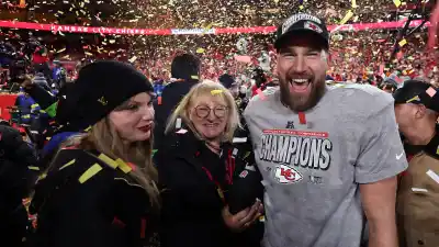 Donna Kelce Celebrates Travis Kelce's Birthday With Taylor Swift's 'Opalite'