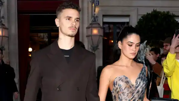 Romeo Beckham and Kim Turnbull Photographed Holding Hands in Paris