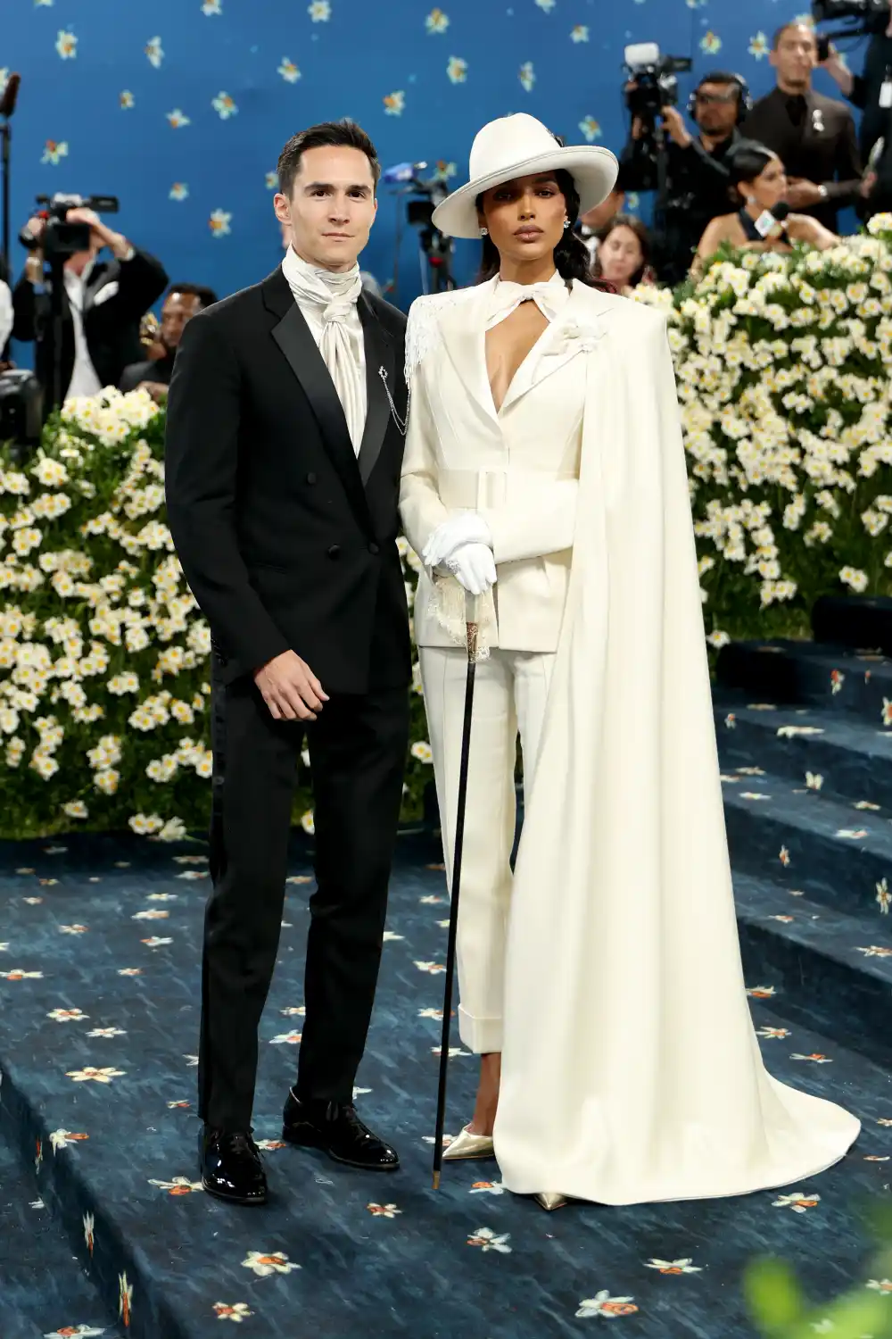 Juan David Borrero y Jasmine Tookes.