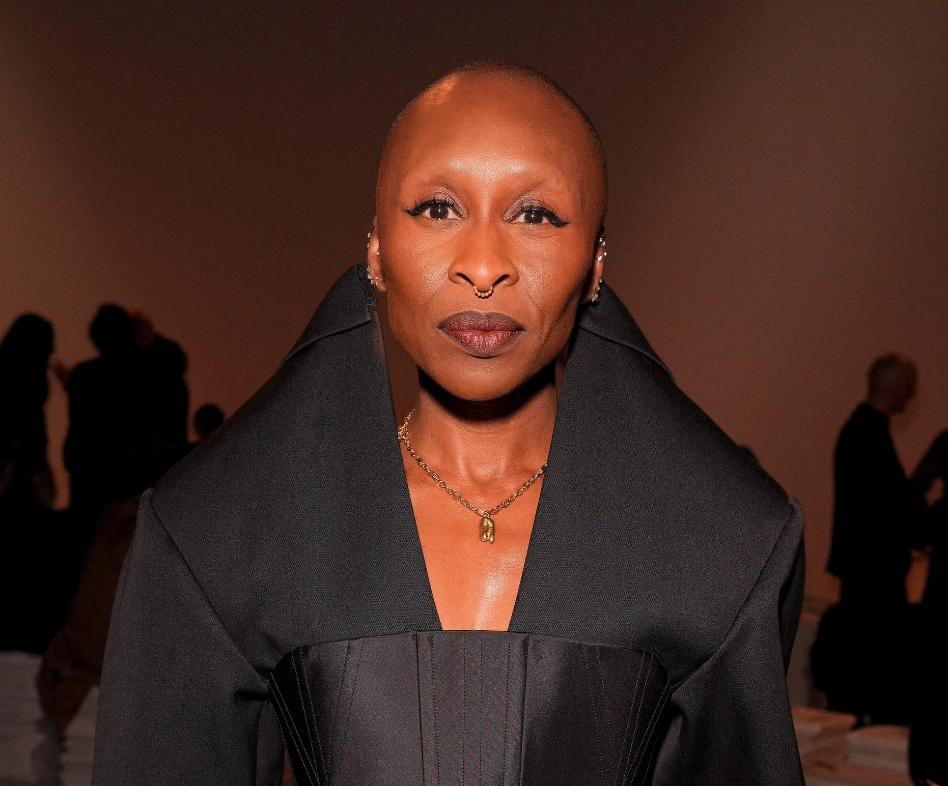 GettyImages-2238616728 Why Does Cynthia Erivo Shave Her Head