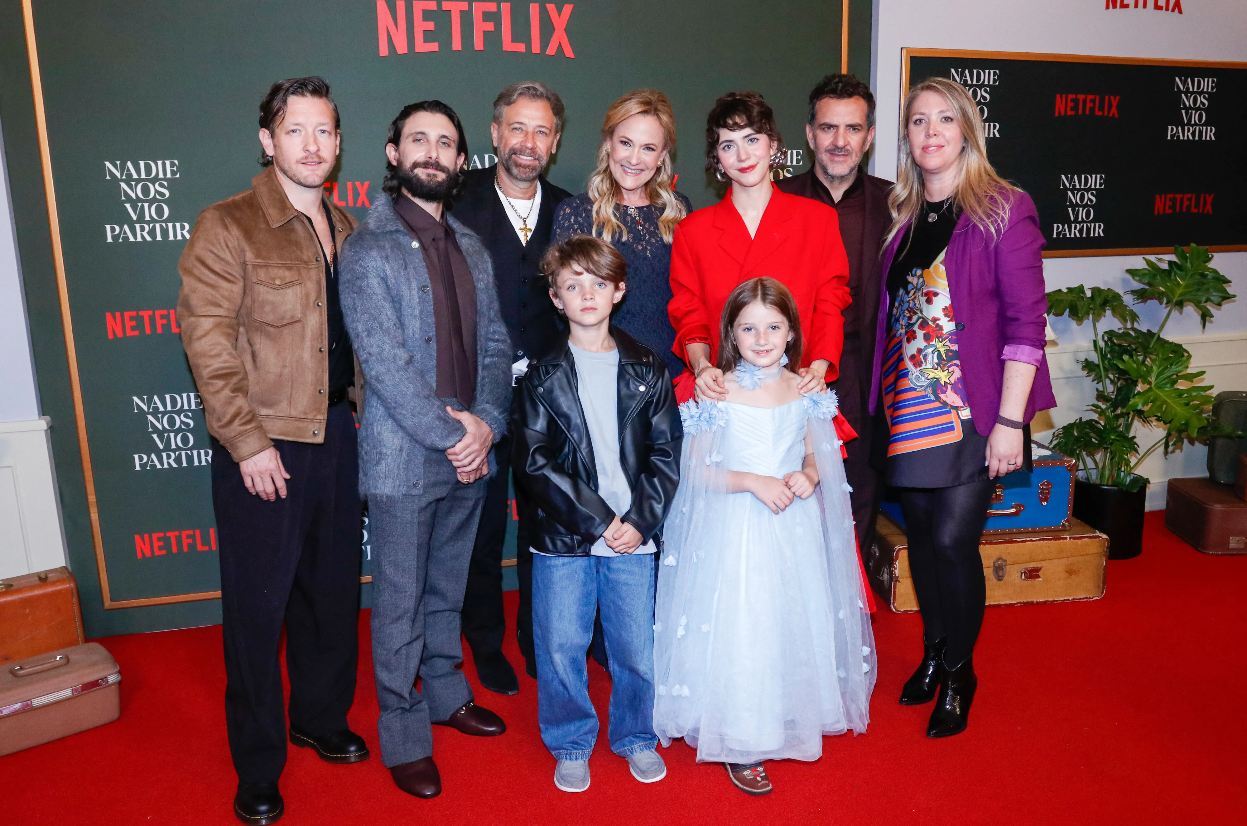 Elenco de la serie 'Nadie nos vio partir'.