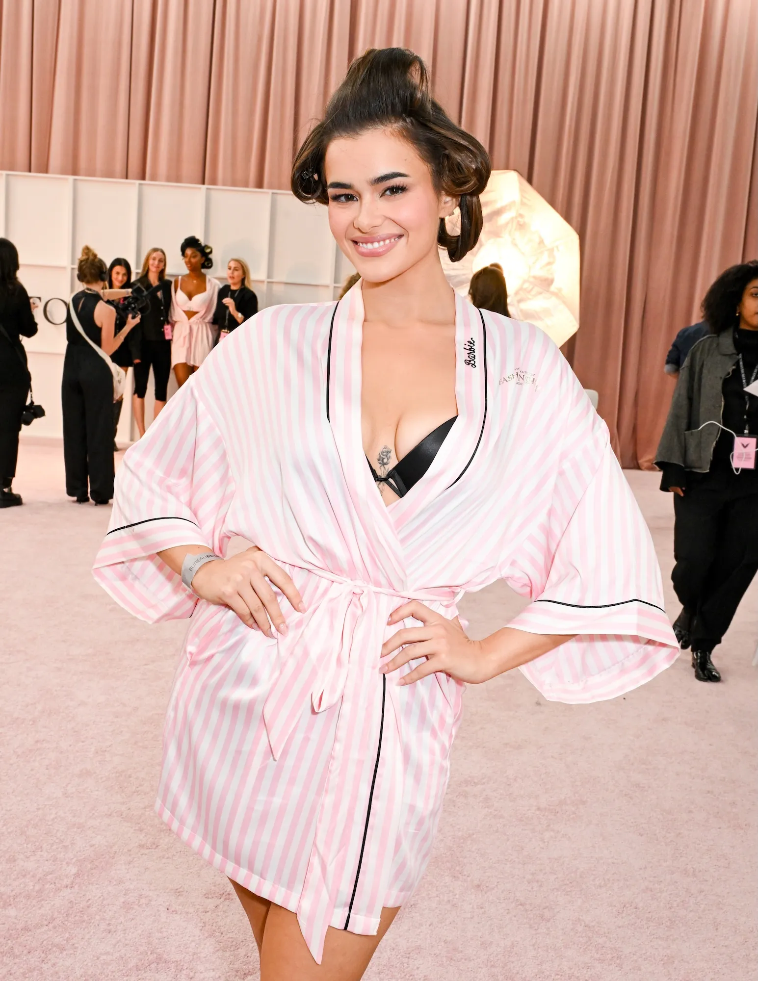 Euphoria's Barbie Ferreira Says She Was 'Gagged' When She Saw Her Sexy VS Fashion Show Look: 'Pinch Me Moment'