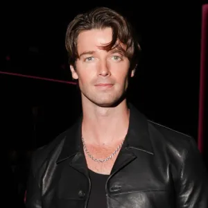 Patrick Schwarzenegger Supports Wife Abby at VS Fashion Show
