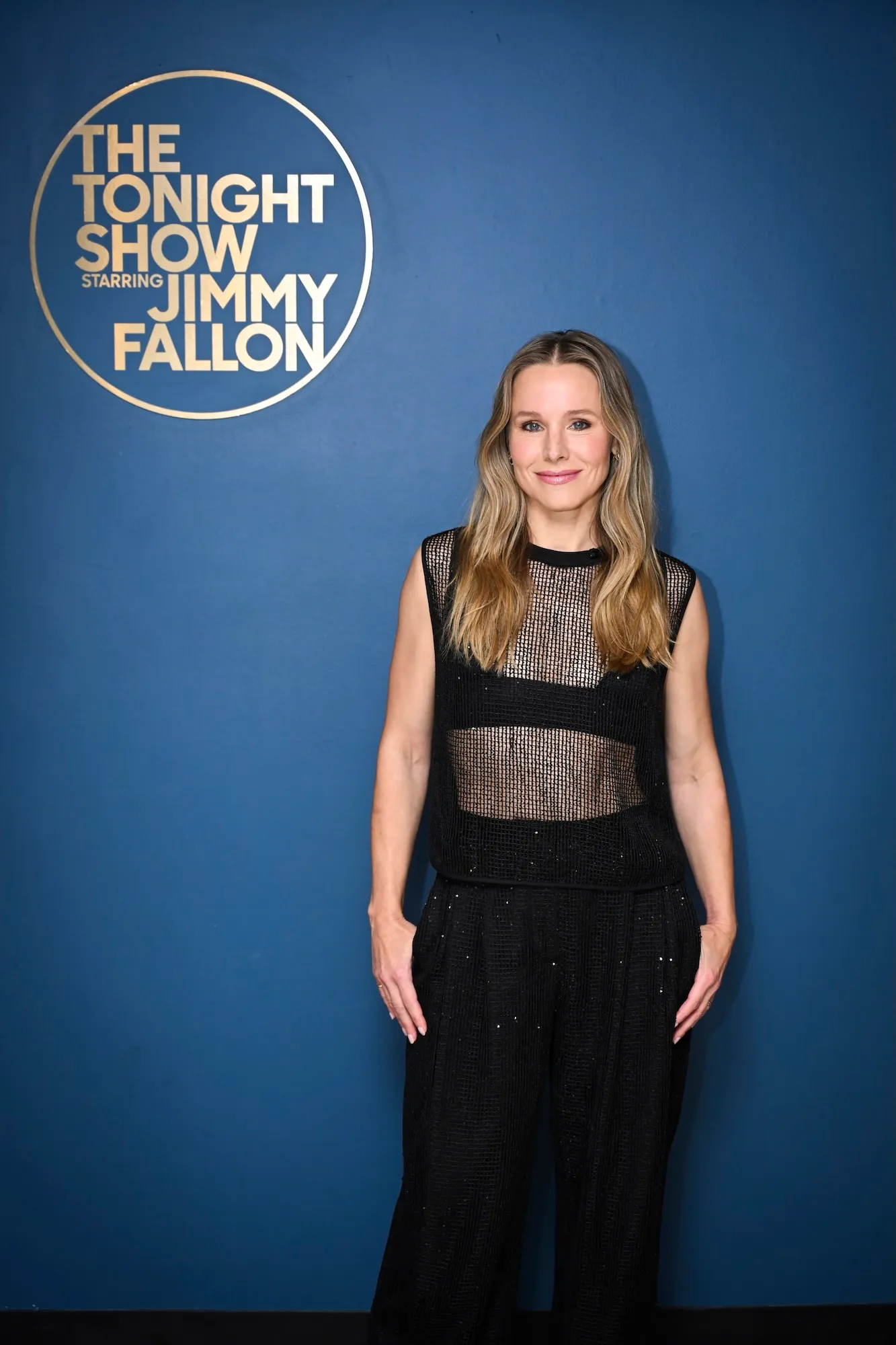 Kristen Bell Shows Off Her Bra Under a Sheer Mesh Top for NYC Outing Amid Dax Shepard Post Controversy