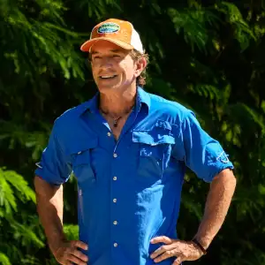 Jeff Probst Explains Why He Doubled Over During 'Survivor 49' Challenge