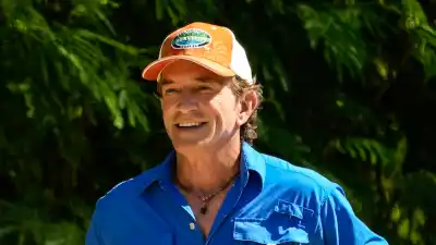 Jeff Probst Explains Why He Doubled Over During 'Survivor 49' Challenge