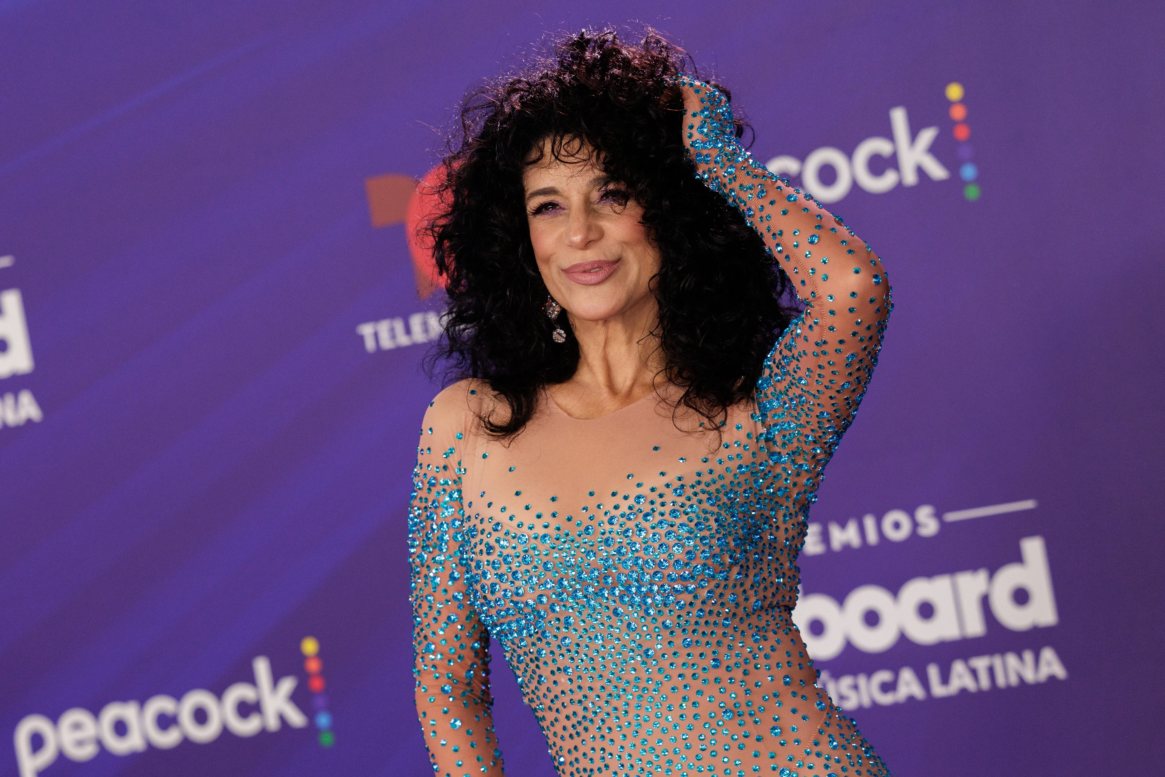 Karina en los Billboard Latin Music Awards.