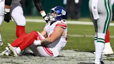 GettyImages-2243138155 Cam Skattebo ankle injury