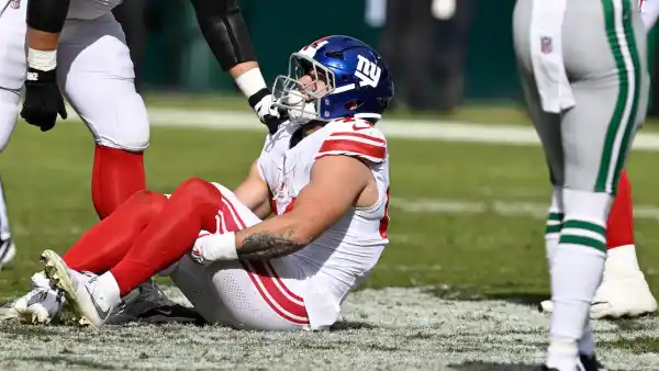 GettyImages-2243138155 Cam Skattebo ankle injury