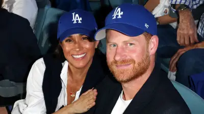 Meghan Markle Documents Sweet Dodgers 'Date Night' With Prince Harry