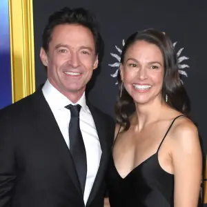 Hugh Jackman and Sutton Foster Make Red Carpet Debut as a Couple