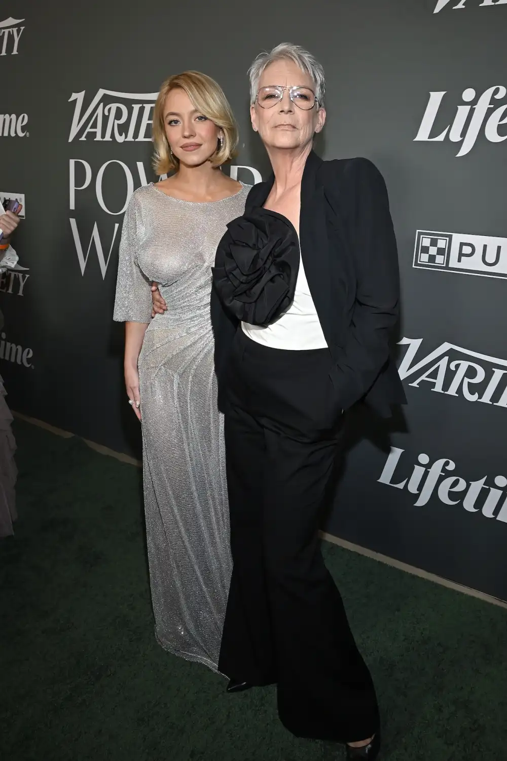 Jamie Lee Curtis Hilariously Reacts to Sydney Sweeney&rsquo;s Revealing Dress at Variety Event