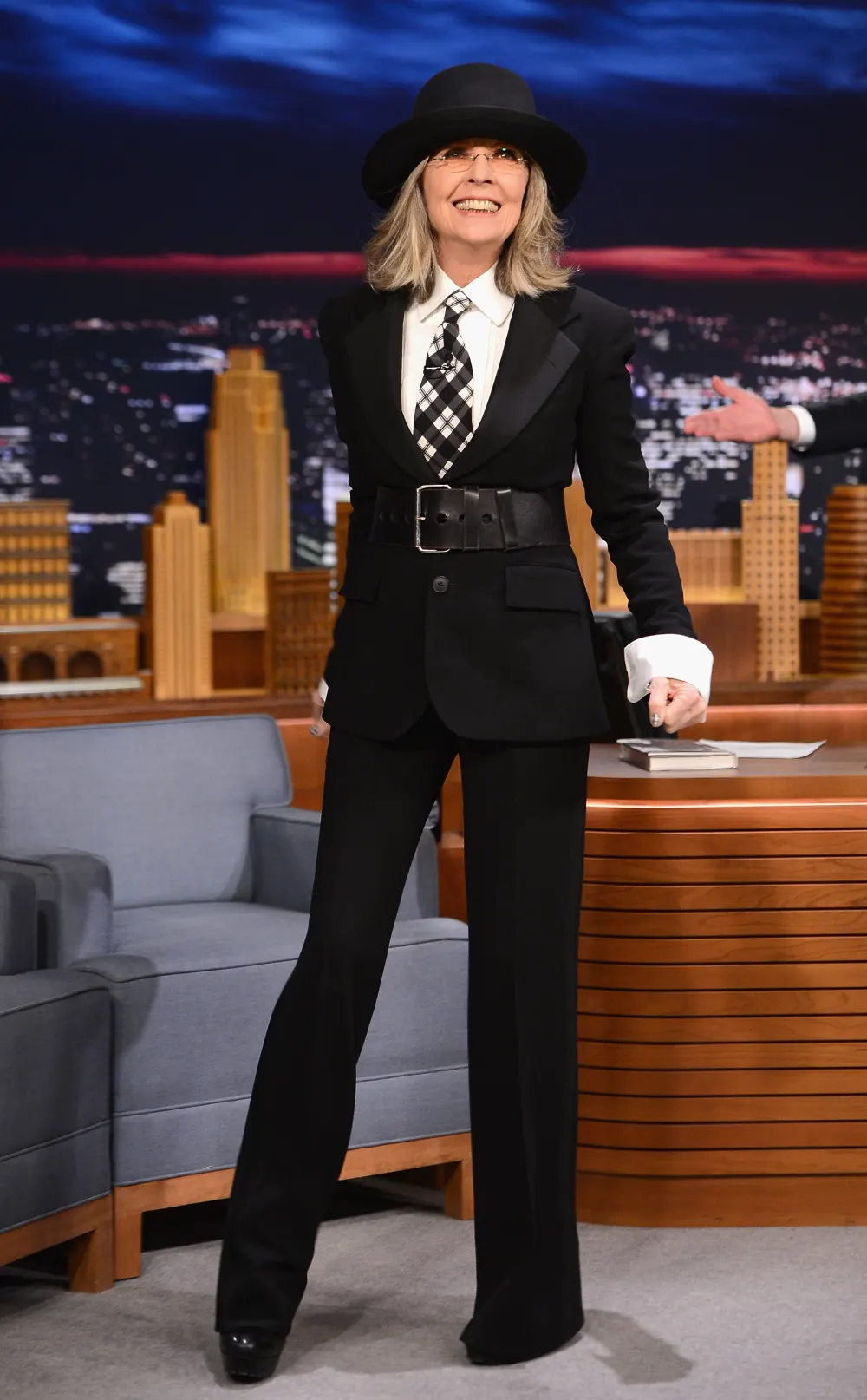 GettyImages-487377085 Diane Keaton Saw Doctor 2 Days Before Death From Bacterial Pneumonia