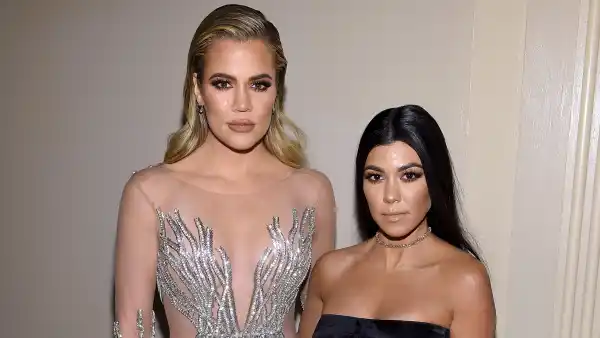 Khloe and Kourtney Kardashian