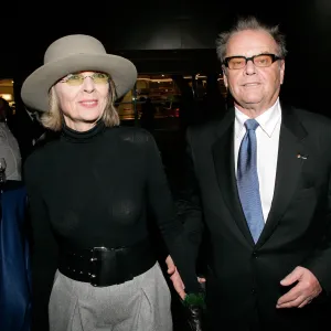 GettyImages-77362028 Diane Keaton Attended Jack Nicholson's Birthday Party Before Her Death