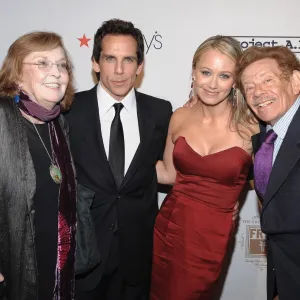 GettyImages-83176892 Who Were Ben Stillers Parents anne meara jerry christine taylor