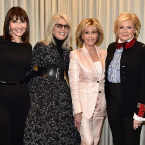 GettyImages-951296370 book club cast tribute diane keaton mary steenburgen candice bergen jane fonda 1