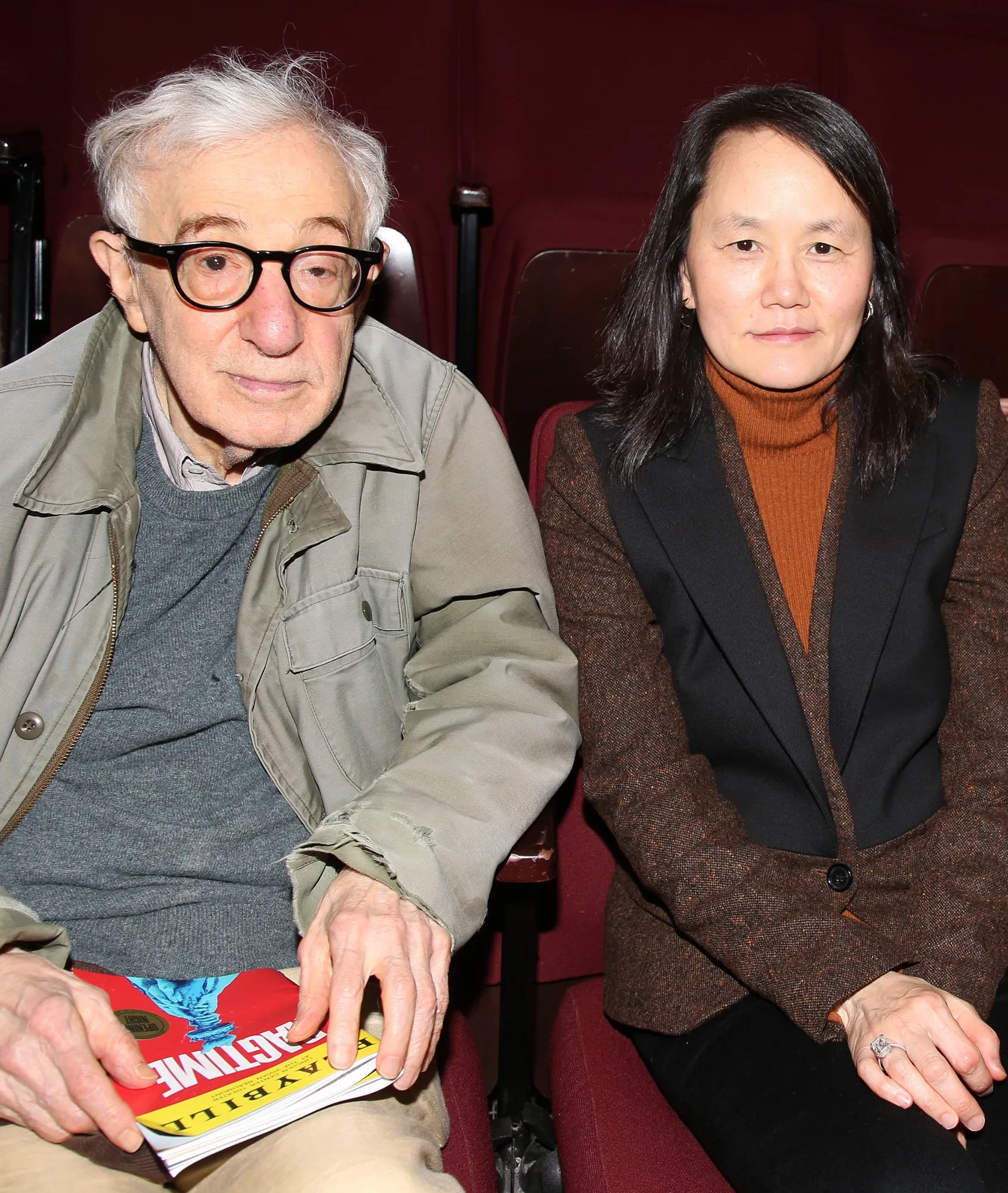 GettyImages2241512138 Woody Allen and Wife Make Rare Appearance Days After Diane Keatons Death