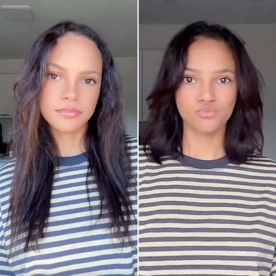 Hair Changes Alexe Godin Debuts a Bob