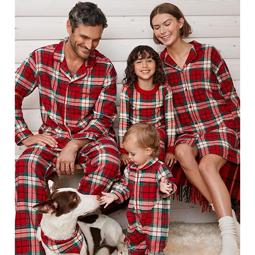 Hanna Andersson Holiday Plaid Matching Family Pajamas