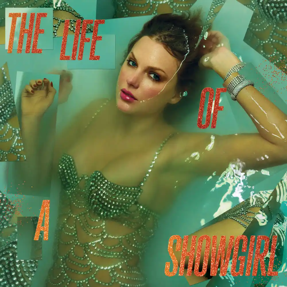 Taylor Swift "The Life of a Showgirl" cover