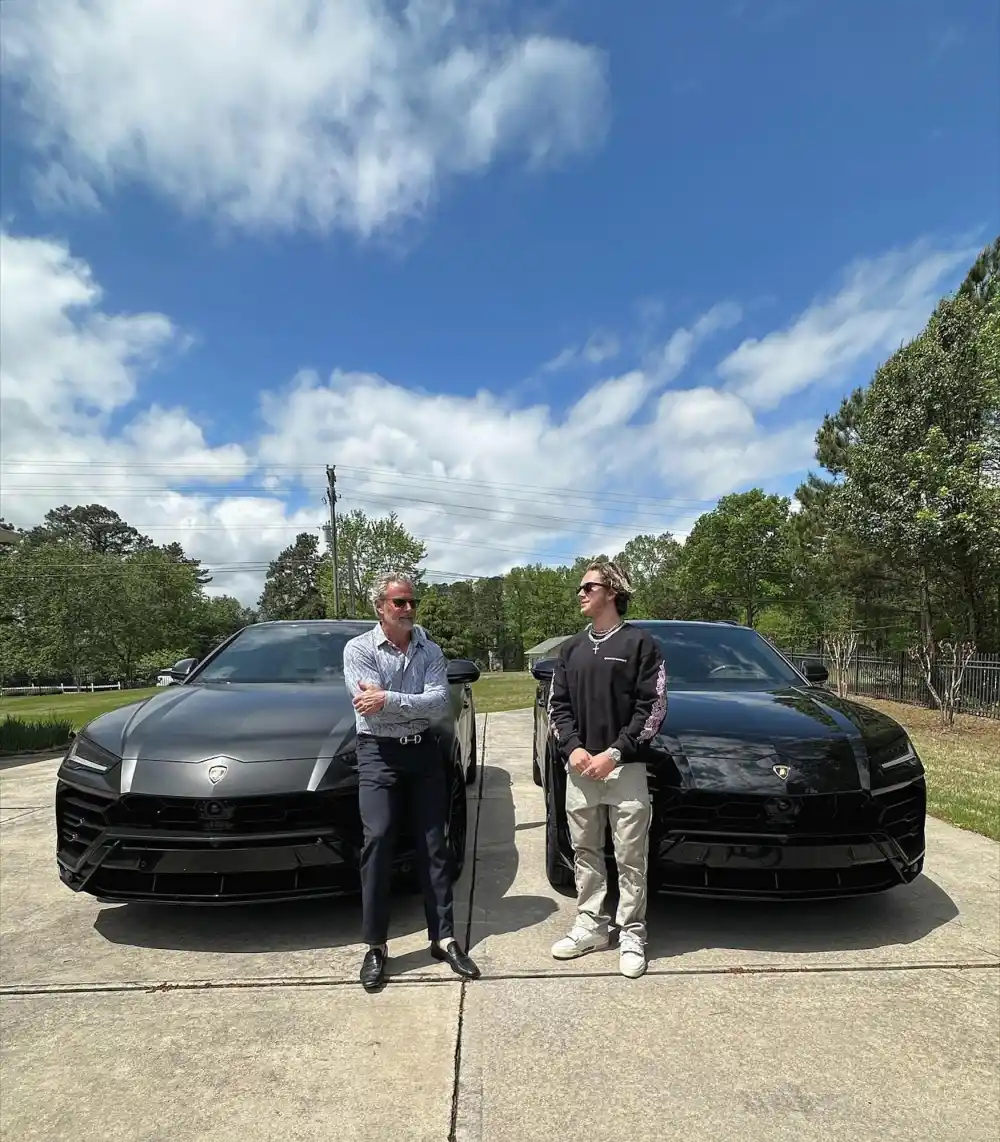 Hudson-McLeroy-and-Dad-Matching-Lambos-342909085_598223562232848_3247750078935955519_n