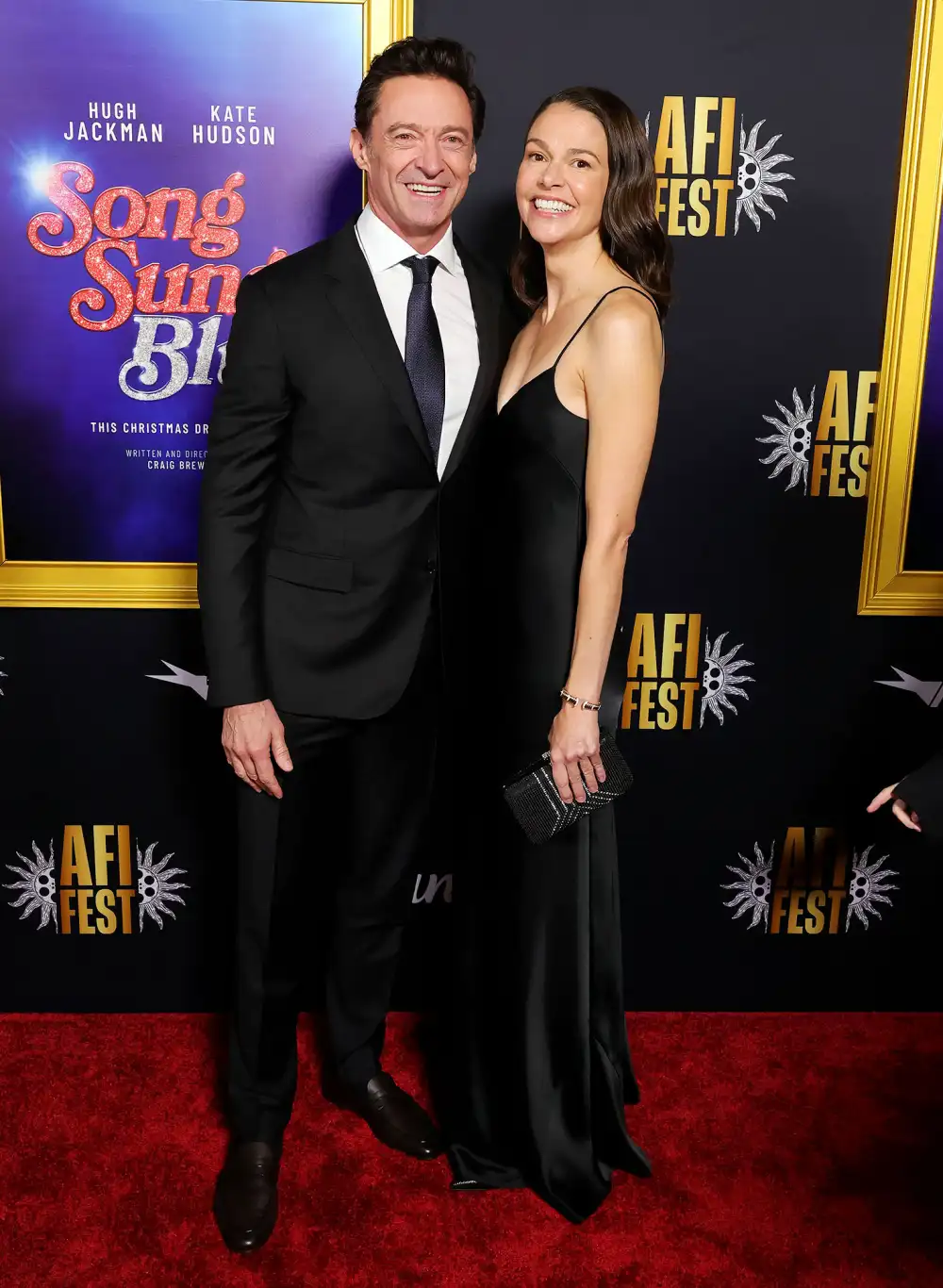 Hugh Jackman and Sutton Foster Song Sung Blue premiere AFI FEST Hot Pics