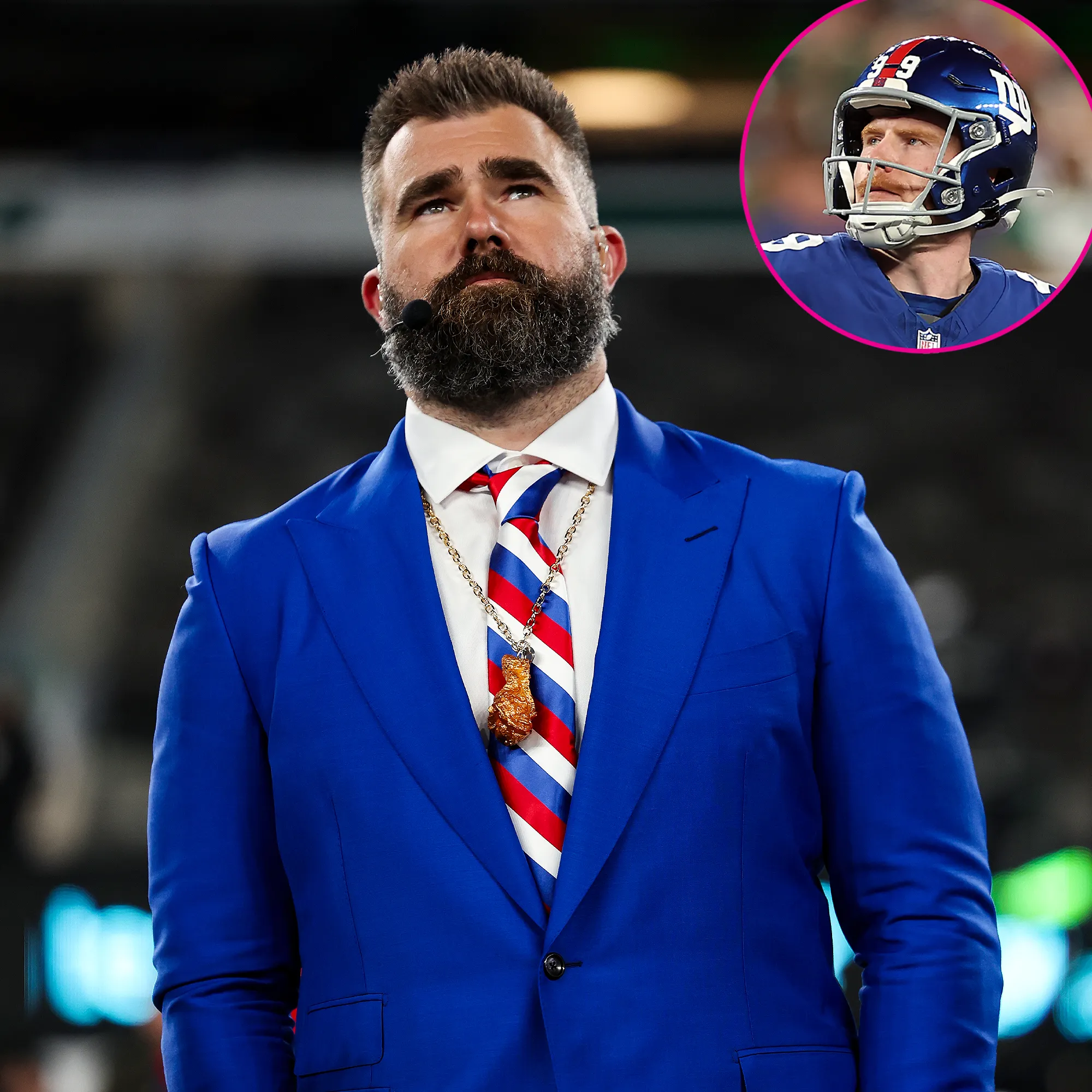 Jason Kelce Deletes Tweet Mocking New York Giants Kicker After Being Cut From the Team