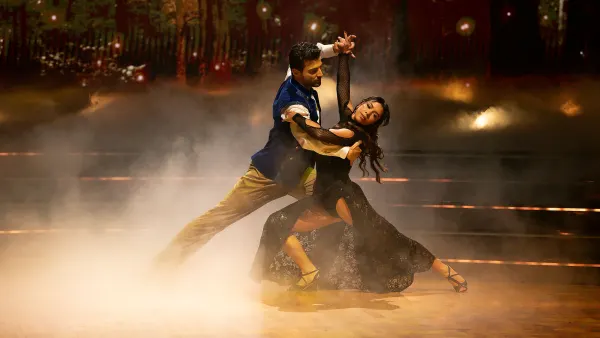 Jen Affleck and Jan Ravnik Dancing With the Stars Wicked Night DWTS