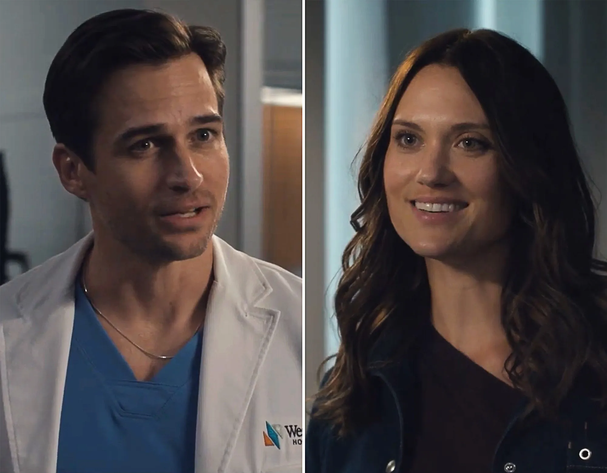 Jon Ecker s Wife Laura James Joins Him on Doc Flirts With Him in 1st Look