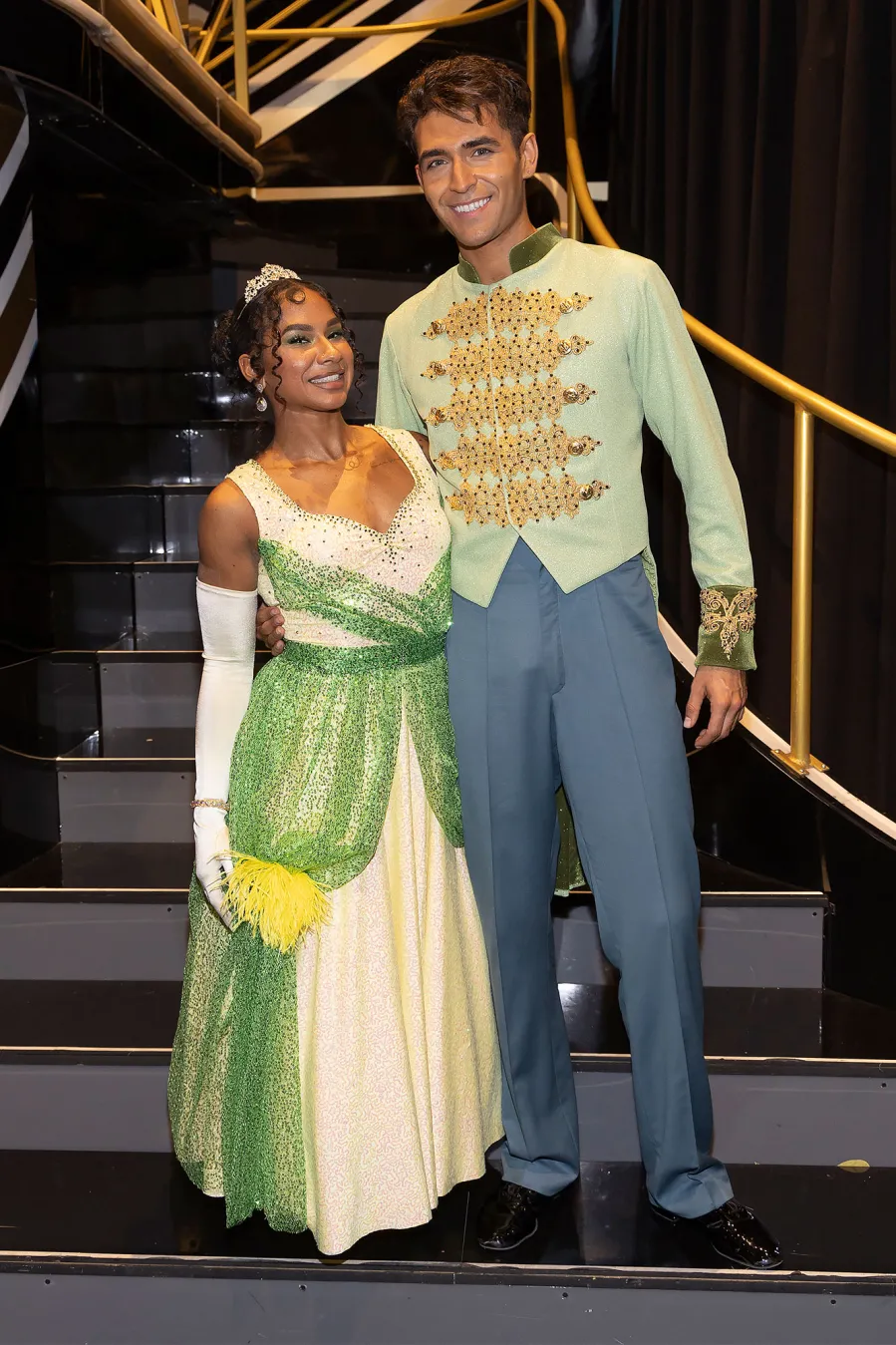 Jordan Chiles and Ezra Sosa DANCING WITH THE STARS Disney Night