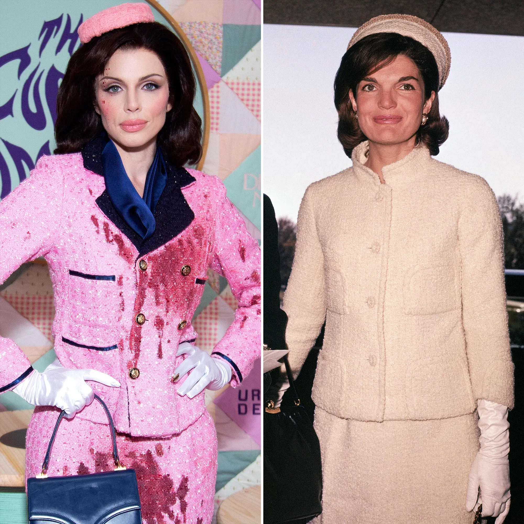 Julia Fox Defends Her Bloody Jackie Kennedy Outfit Not a Costume 2244267522 515031024