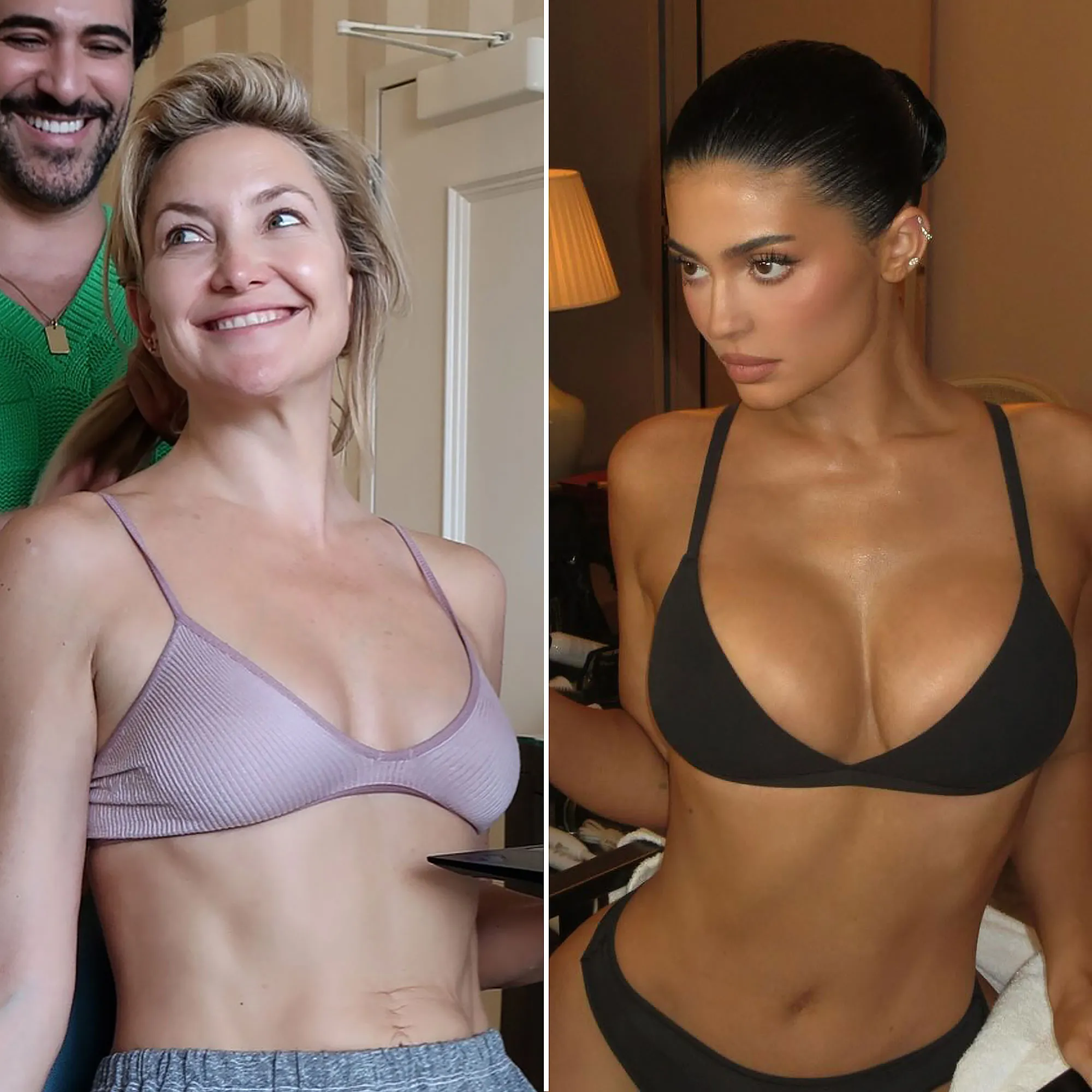 Kate Hudson Jokes That She Looks Basically the Same as Kylie Jenner While Posing in a Bra