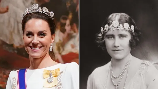 Kate Middleton Wears a Royal Heirloom for the First Time in 100 Years 1360179935 1795044329