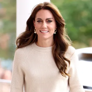 NOTTINGHAM, ENGLAND - OCTOBER 11: Catherine, Princess of visits Nottingham Trent University to learn about their mental health support system on October 11, 2023 in Nottingham, England. The Prince and Princess of Wales are carrying out engagements across the UK to mark World Mental Health Day and to highlight the importance of mental wellbeing, particularly in young people. (Photo by Chris Jackson/Getty Images)