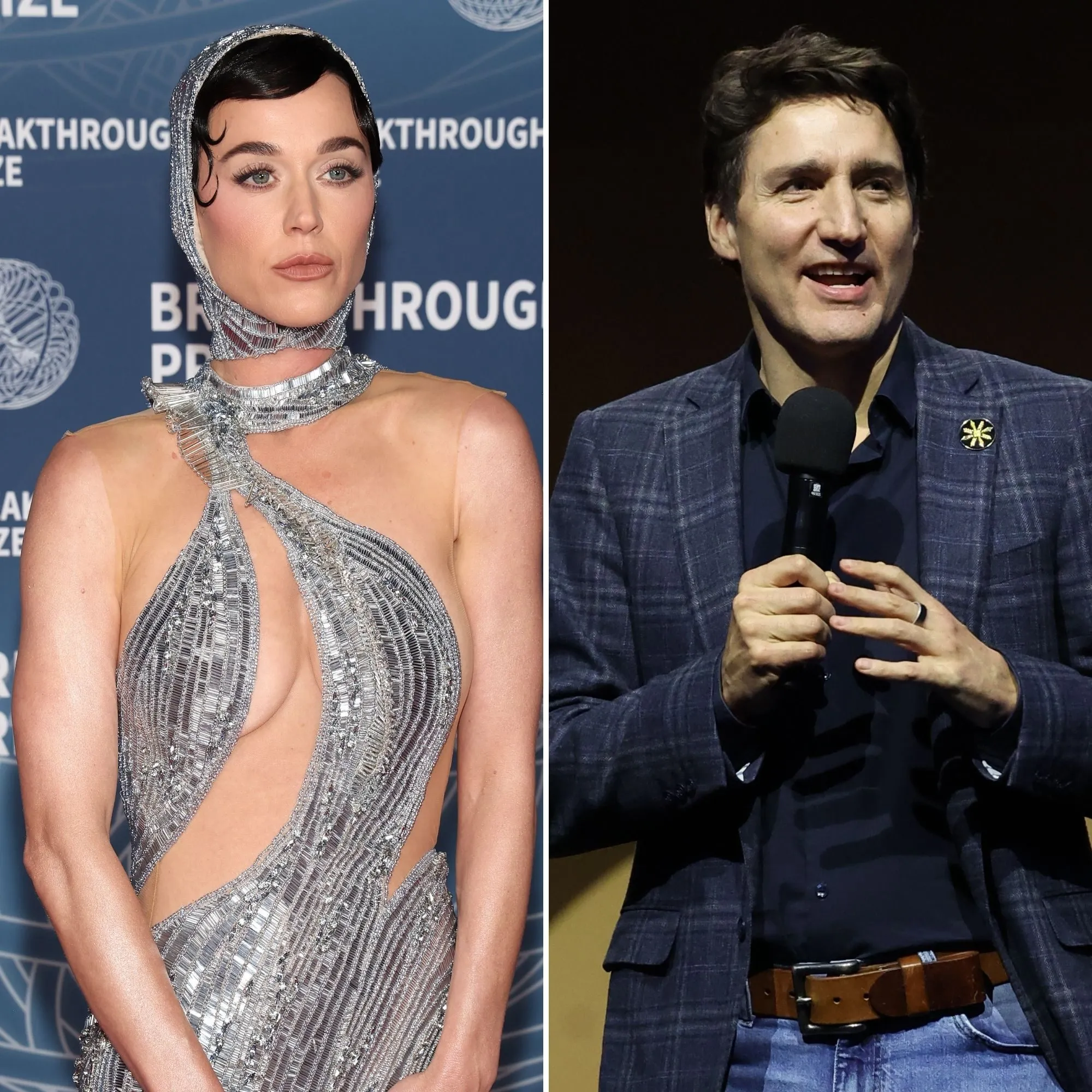 Katy Perry Holds Hands With Justin Trudeau on Paris Date for Her Birthday