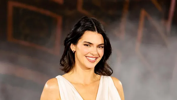 Kendall Jenner Commands the Runway in a Glamorous Naked Dress as She Closes Schiaparelli Show GettyImages 2238196291